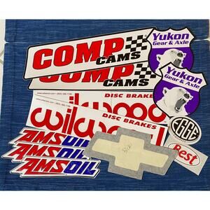 Mixed Sticker Decal Lot 12+ Hot Rod NHRA Racing Tool Box Truck Car Nascar 35B